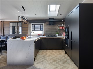 2027 Swift Toronto Urban Static Lodge Holiday Home kitchen