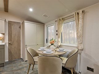 2027 Willerby Salisbury Static Caravan Holiday Home dining area