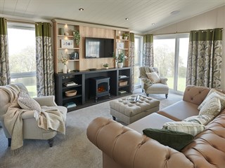 2027 Swift Country Toronto Static Lodge Holiday Home lounge