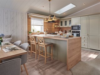 2027 Swift Country Toronto Static Lodge Holiday Home kitchen