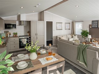 2027 Swift Montreal Static Lodge Holiday Home lounge
