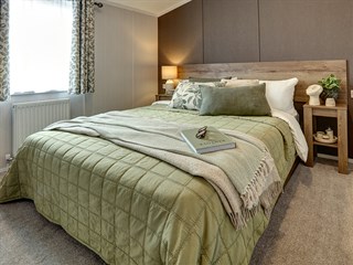 2027 Swift Montreal Static Lodge Holiday Home main bedroom