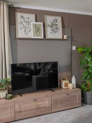 2027 Swift Morlaix Lodge Static Lodge Holiday Home lounge