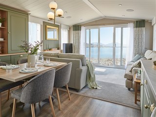2027 Swift Vendee Lodge Static Lodge Holiday Home lounge