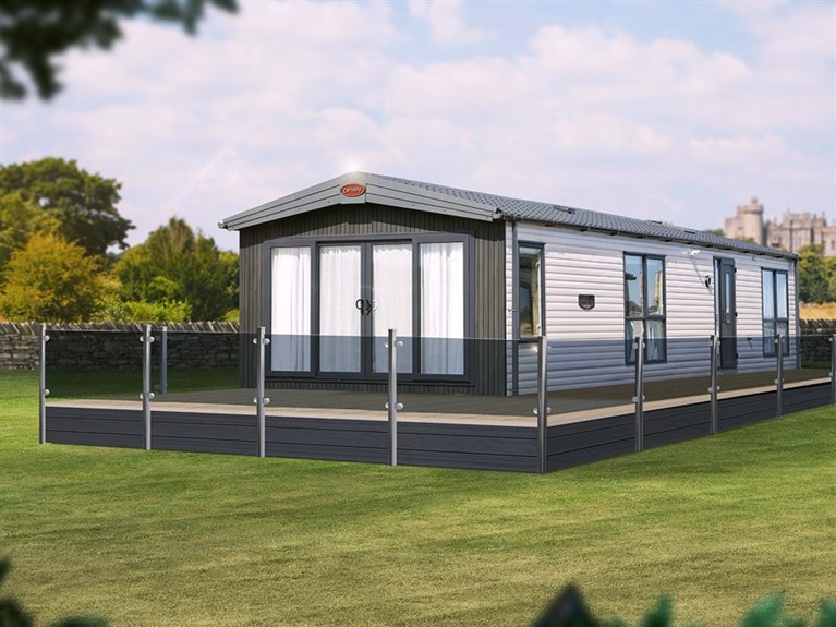New 2027 Carnaby Grantley Lodge 42 x 14 feet 2 Bedrooms (Sleeps 4/6)