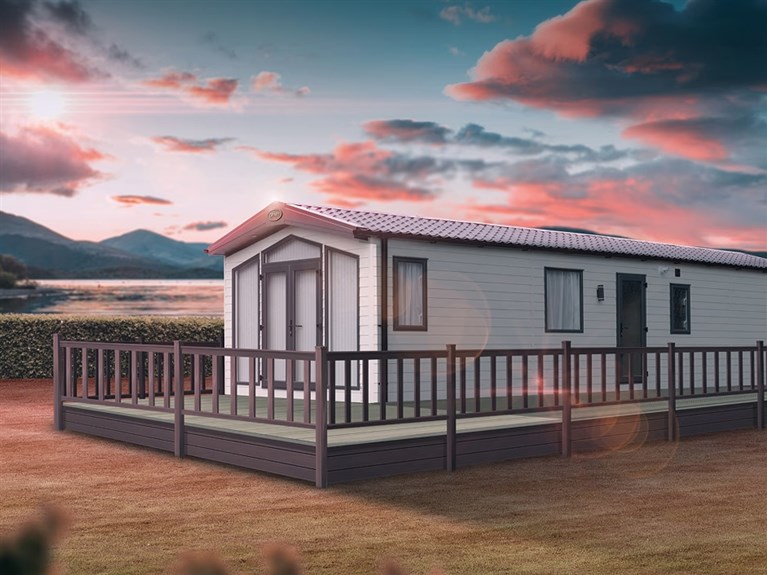 New 2027 Carnaby Lakehouse 41 x 13 feet 3 Bedrooms (Sleeps 6/8)