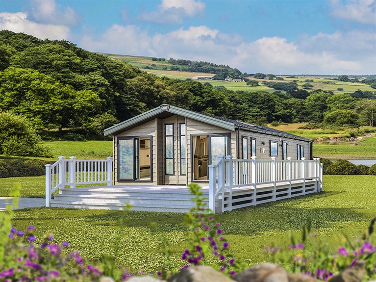 2023 ABI Harrogate Lodge Static Lodge Holiday Home exterior