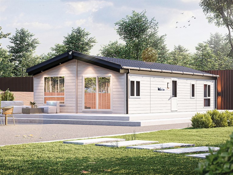2023 Willerby Hayward Static Lodge Holiday Home exterior