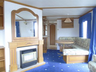 1997 Atlas Orlando 35ft x 12ft, 2 bedroom Static Caravan Holiday Home lounge