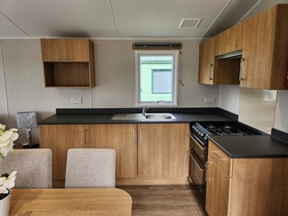 2023 Willerby Impression 35ft x 12ft, 2 bedroom Static Caravan Holiday Home kitchen
