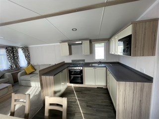 2022 Swift Snowdonia Static Caravan Holiday Home 2 bed model kitchen