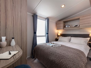 2023 Swift Loire 35ft x 12ft 2 bedroom Static Caravan Holiday Home main bedroom
