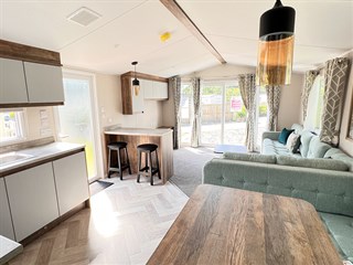 2023 Willerby Brookwood 40ft x 12ft, 3 bedroom Caravan Holiday Home lounge