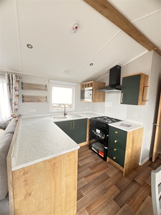 2023 Willerby Sierra 38ft x 12ft, 3 bedroom Static Caravan Holiday Home kitchen