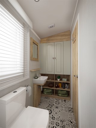 2023 Swift Vendee 40ft x 12ft, 2 bedroom Static Caravan Holiday Home shower room