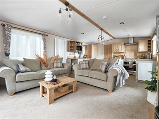 2023 ABI Windermere Static Caravan Holiday Home living area