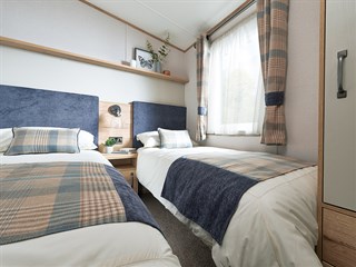 2023 ABI Windermere Static Caravan Holiday Home twin bedroom