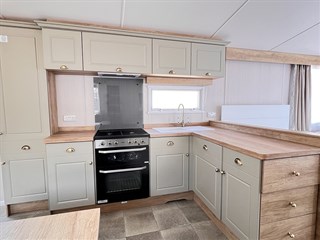 2023 Swift Moselle 40ftx 12ft 3 bedroom Static Caravan Holiday Home kitchen