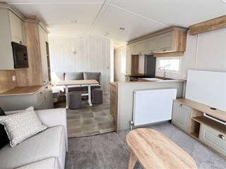 2023 Swift Moselle 40ftx 12ft 3 bedroom Static Caravan Holiday Home living area