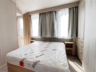 2023 Swift Moselle 40ftx 12ft 3 bedroom Static Caravan Holiday Home main bedroom