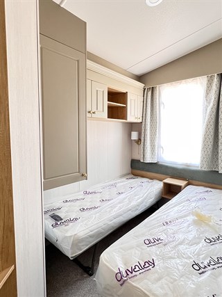 2023 Swift Moselle 40ftx 12ft 3 bedroom Static Caravan Holiday Home twin bedroom