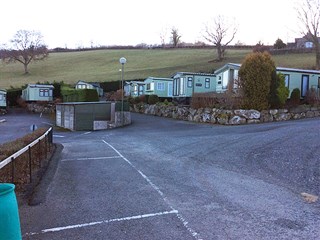 Entrance to Tan Y Fron Caravan Park, Dolgellau