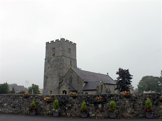 Barlows Caravan Park, Caerwys st Martin's church