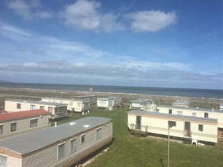 aerial view of Miller's Cottage, Towyn