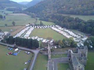 Abbey Farm Caravan Park - Views from above