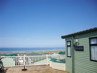 Caerddaniel Caravan Park sea views