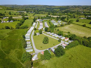 Llwyn Celyn Caravan Park, Newtown, Mid Wales