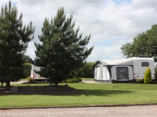 Trotting Mare Caravan Park, in Overton, near Wrexham