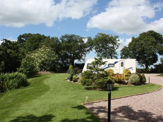 Trotting Mare Caravan Park, in Overton, near Wrexham