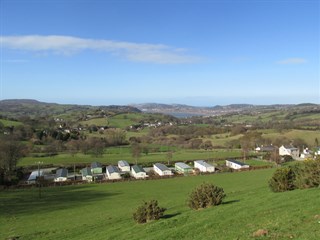 Parc Carafanau Meusydd, Glan Conwy