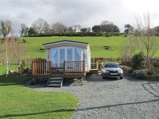 Parc Carafanau Meusydd, Glan Conwy