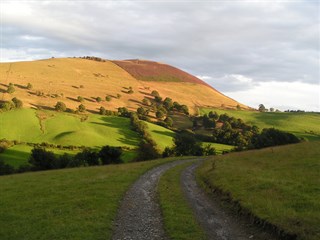 Beautiful breath-taking views of  Ffynnon caravan park, Llanferres