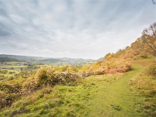 Ty Canol Caravan Park landscape