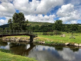 Parc Farm Caravan Park, Oswestry, Inland North Wales.	