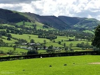 Parc Farm Caravan Park, Oswestry, Inland North Wales.	