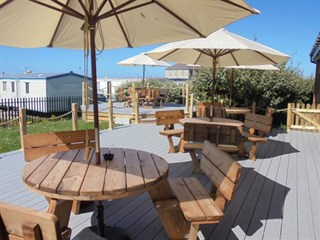 Cafe at Sunny Vale Caravan Park, Kinmel Bay, Conwy