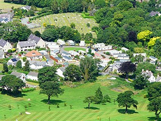 Tyddyn Llan Caravan park, Dwygyfylchi, Conwy