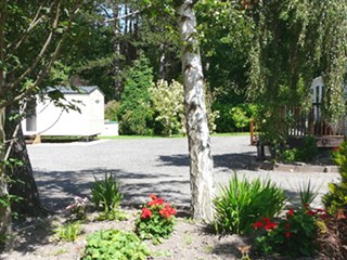 Tyddyn Llan Caravan park, Dwygyfylchi, Conwy