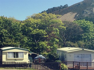 Tyddyn Llan Caravan park, Dwygyfylchi, Conwy