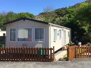 Tyddyn Llan Caravan park, Dwygyfylchi, Conwy