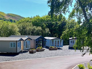 Views of the showground at Maes Mynan Park