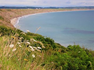 Treheli Farm Caravan Park sea views