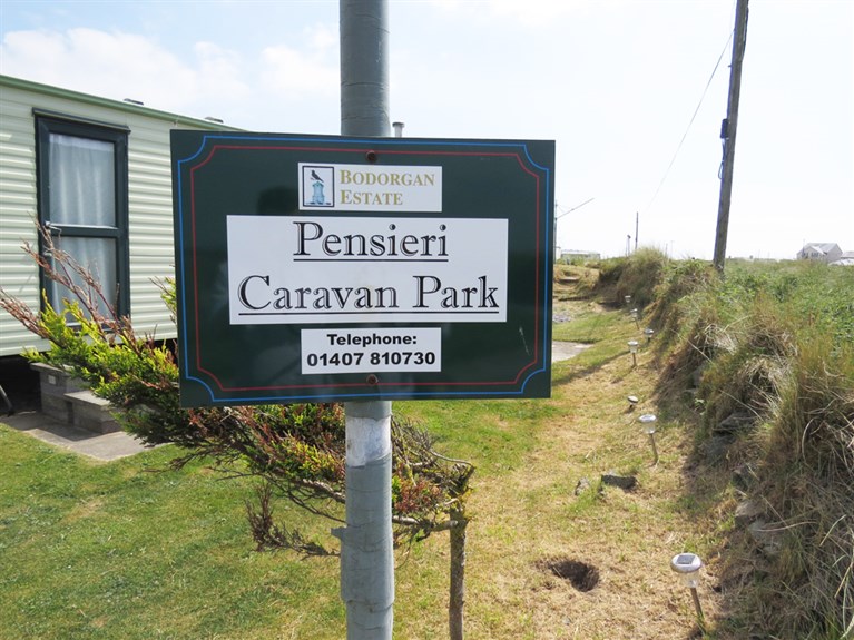 Pensieri Caravan Park (Llanfaelog, Anglesey)