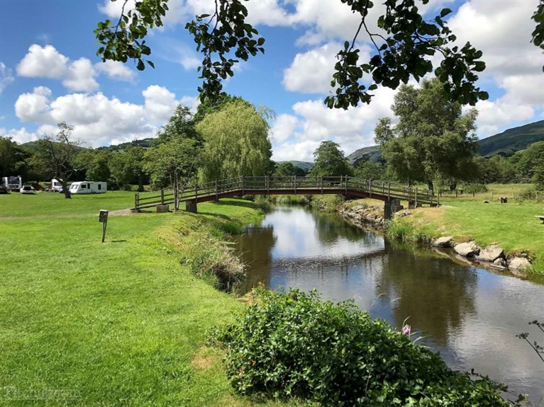 Parc Farm Caravan Park, Oswestry, Inland North Wales.