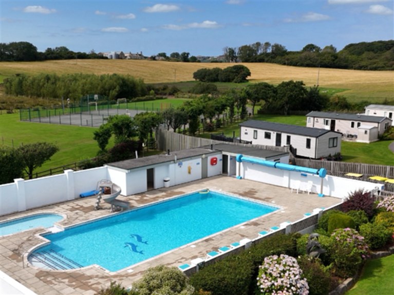 Nant Newydd Caravan Park (Brynteg, Benllech, Anglesey)