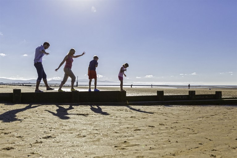 Rhyl beach